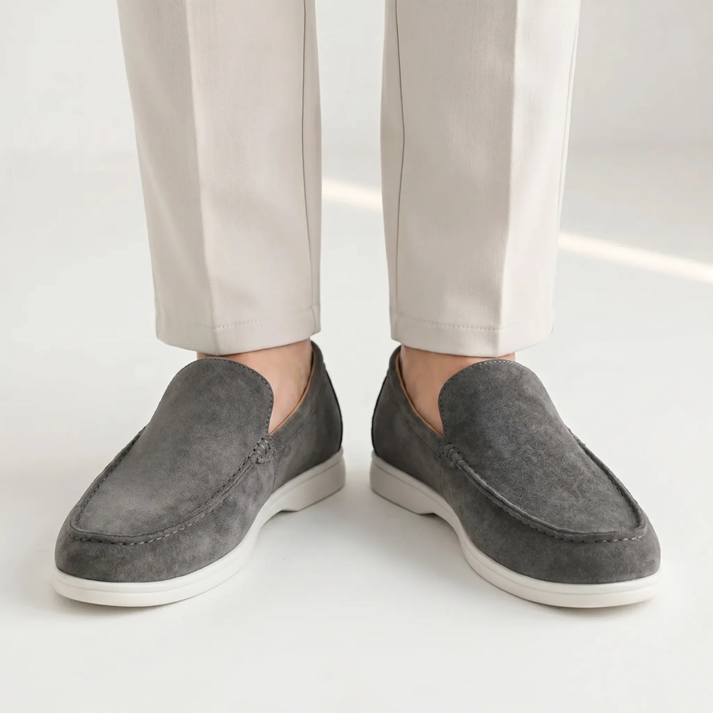 Loafare - Slip-On Flat Moccasin Loafer  Everyday Casual Wear