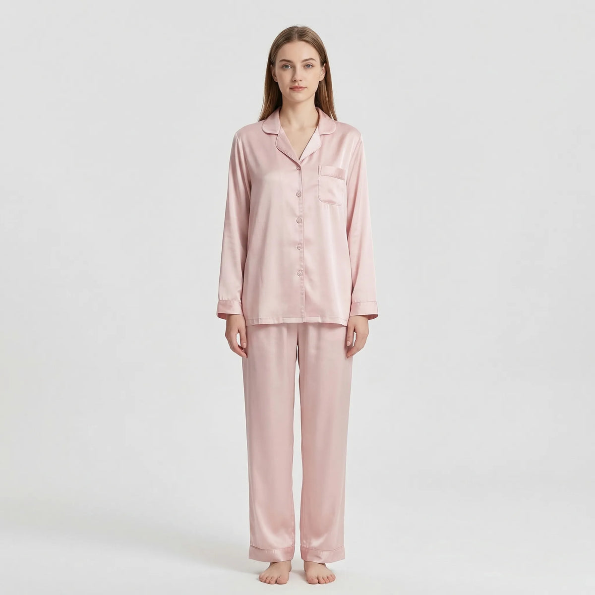Stephanie Women's Pyjama Set | Long Sleeve Button-Up | Steven & Levon