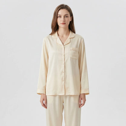 Stephanie Women's Pyjama Set | Long Sleeve Button-Up | Steven & Levon