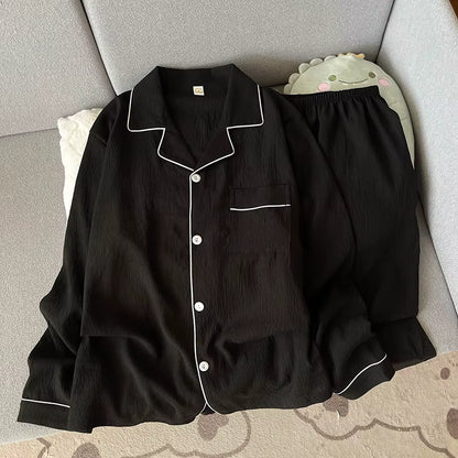 Cotton Sleepwear | Men's Pajama | Long Sleeve | Relaxed Fit | Spring & Autumn | Steven & Levon