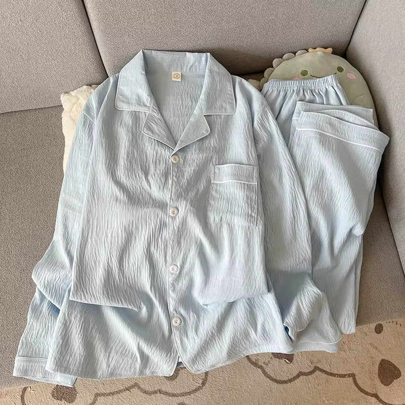 Cotton Sleepwear | Men's Pajama | Long Sleeve | Relaxed Fit | Spring & Autumn | Steven & Levon