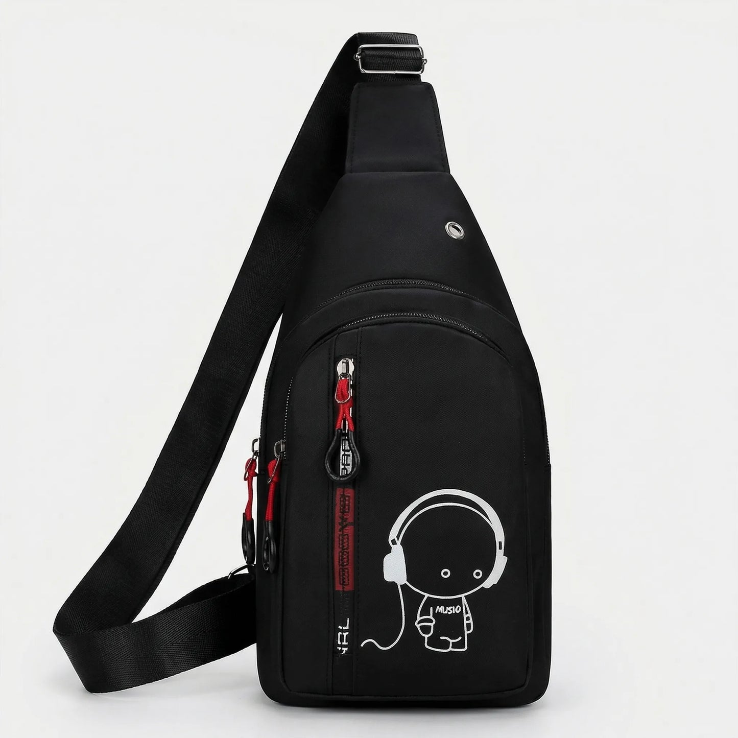 Lumivex - Glow-In-The-Dark Crossbody Chest Bag  Hands-Free Outdoor Runs