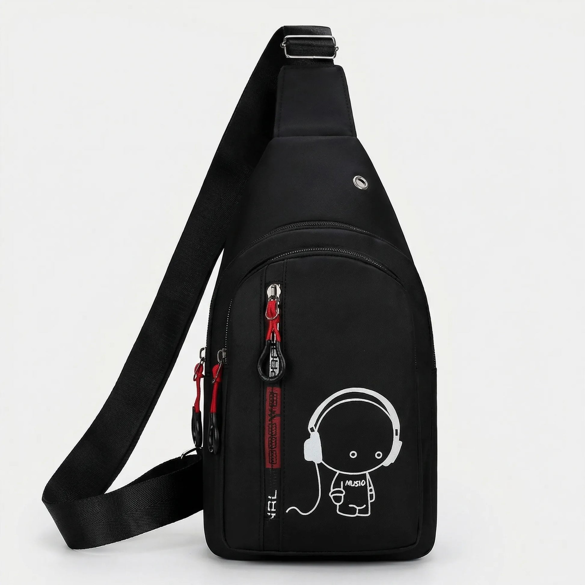 Lumivex - Glow-In-The-Dark Crossbody Chest Bag  Hands-Free Outdoor Runs