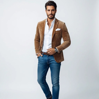 Men's Casual Blazer | Men | Slim Fit | Smart Casual Jacket | Steven & Levon