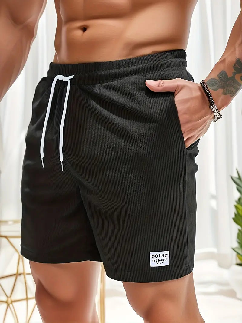 Men's Swim Shorts | Men | Quick-Dry | Elastic Waist Drawstring | Steven & Levon