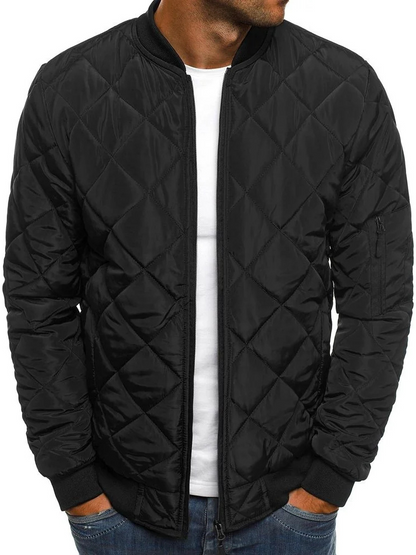 Men's Puffer Jacket | Men | Quilted | Durable Insulated Coat | Steven & Levon