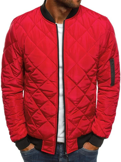 Men's Puffer Jacket | Men | Quilted | Durable Insulated Coat | Steven & Levon