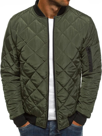 Men's Puffer Jacket | Men | Quilted | Durable Insulated Coat | Steven & Levon