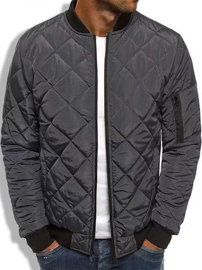 Men's Puffer Jacket | Men | Quilted | Durable Insulated Coat | Steven & Levon