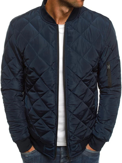Men's Puffer Jacket | Men | Quilted | Durable Insulated Coat | Steven & Levon