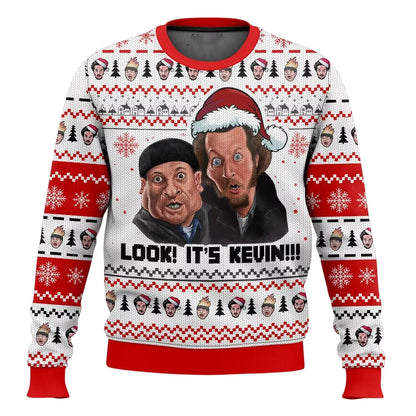 3D Cartoon Christmas Sweater | Men's Polyester Festive Pullover | Warm | Steven & Levon