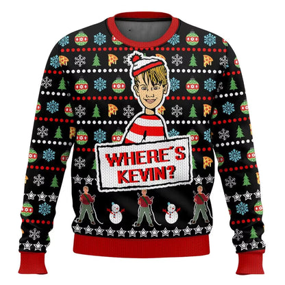 3D Cartoon Christmas Sweater | Men's Polyester Festive Pullover | Warm | Steven & Levon