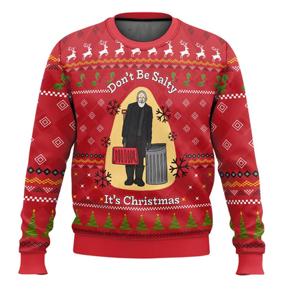 3D Cartoon Christmas Sweater | Men's Polyester Festive Pullover | Warm | Steven & Levon