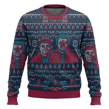 3D Cartoon Christmas Sweater | Men's Polyester Festive Pullover | Warm | Steven & Levon