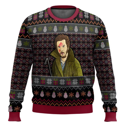3D Cartoon Christmas Sweater | Men's Polyester Festive Pullover | Warm | Steven & Levon