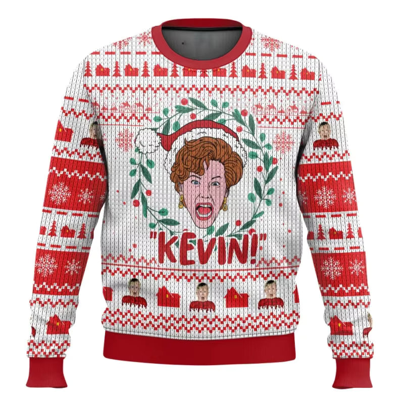 3D Cartoon Christmas Sweater | Men's Polyester Festive Pullover | Warm | Steven & Levon