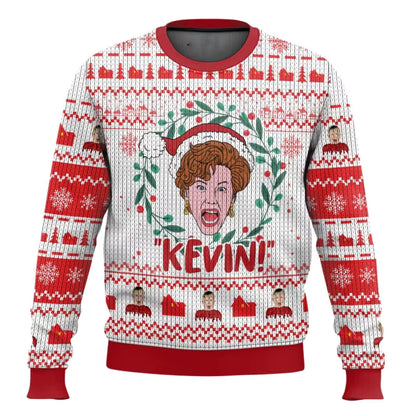 3D Cartoon Christmas Sweater | Men's Polyester Festive Pullover | Warm | Steven & Levon