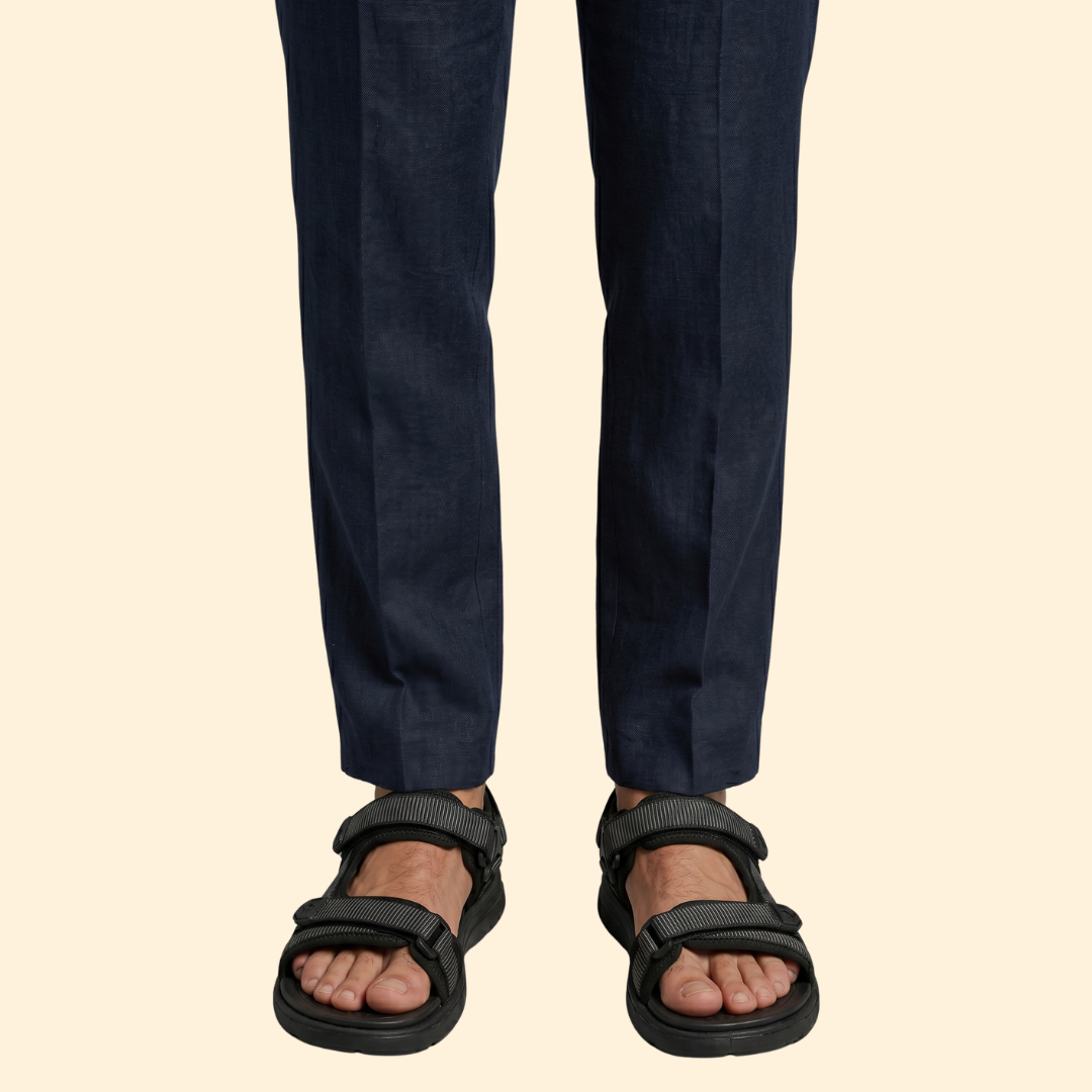 Men’s Leather Open Toe Sandals | Men |Non-Slip Rubber Sole & Adjustable Strap | Steven & Levon