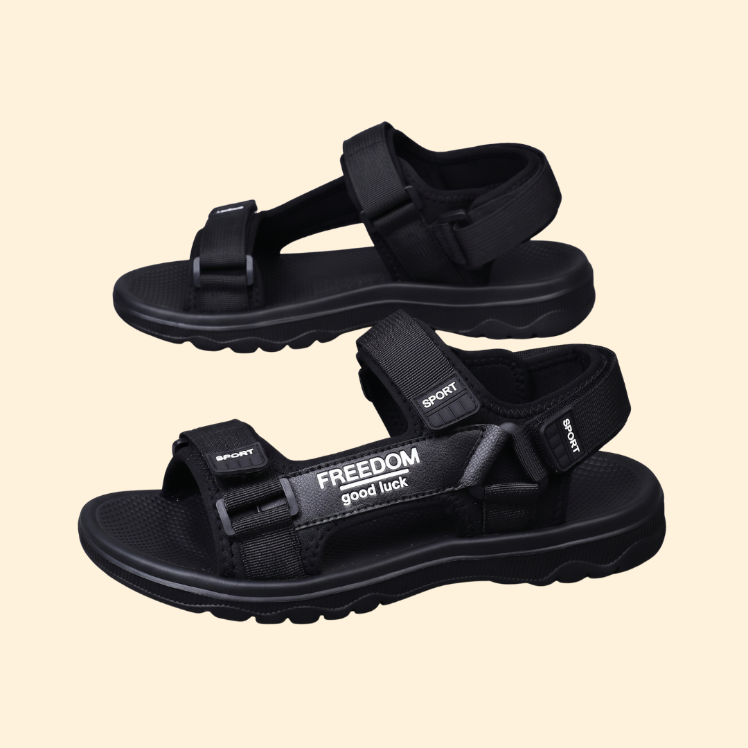 Men’s Adjustable Casual Sandals | Men | Breathable Fabric & EVA Sole | Anti-Slip Outdoor Summer Shoes | Steven & Levon