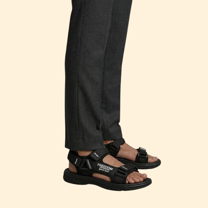 Men’s Adjustable Casual Sandals | Men | Breathable Fabric & EVA Sole | Anti-Slip Outdoor Summer Shoes | Steven & Levon