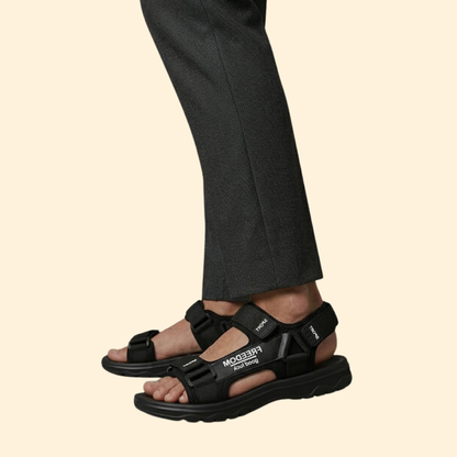 Men’s Adjustable Casual Sandals | Men | Breathable Fabric & EVA Sole | Anti-Slip Outdoor Summer Shoes | Steven & Levon