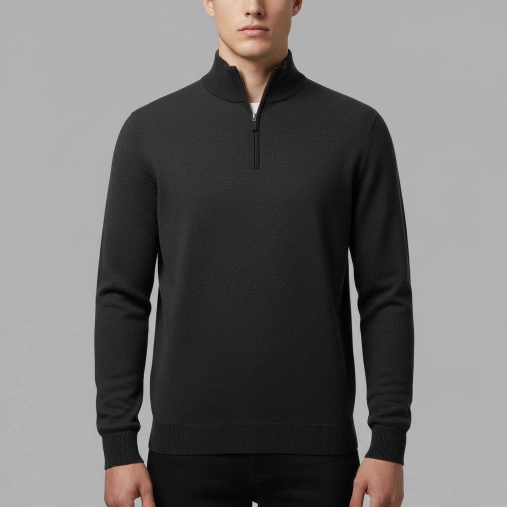 Men's Half Zip Sweater | Stylish Sweatshirt for Casual Wear