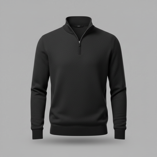 Men's Half Zip Sweater | Stylish Sweatshirt for Casual Wear