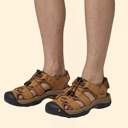 Men’s Fisherman Sandals | Breathable Casual Comfort | Steven & Levon