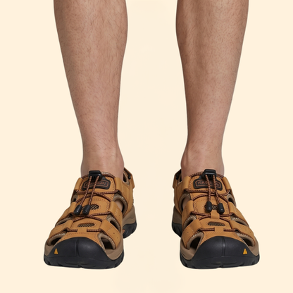 Men’s Fisherman Sandals | Breathable Casual Comfort | Steven & Levon