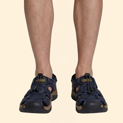 Men’s Fisherman Sandals | Breathable Casual Comfort | Steven & Levon