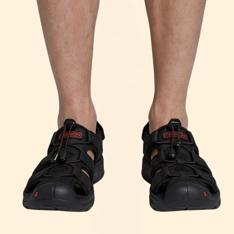 Men’s Fisherman Sandals | Breathable Casual Comfort | Steven & Levon