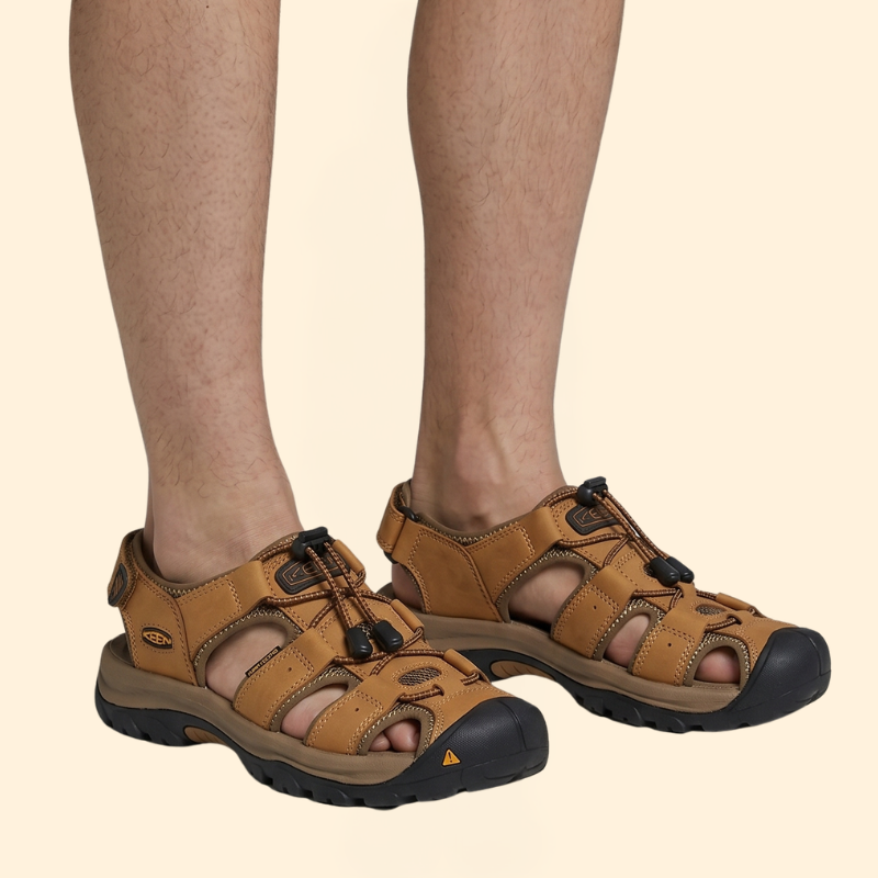 Men’s Fisherman Sandals | Breathable Casual Comfort | Steven & Levon