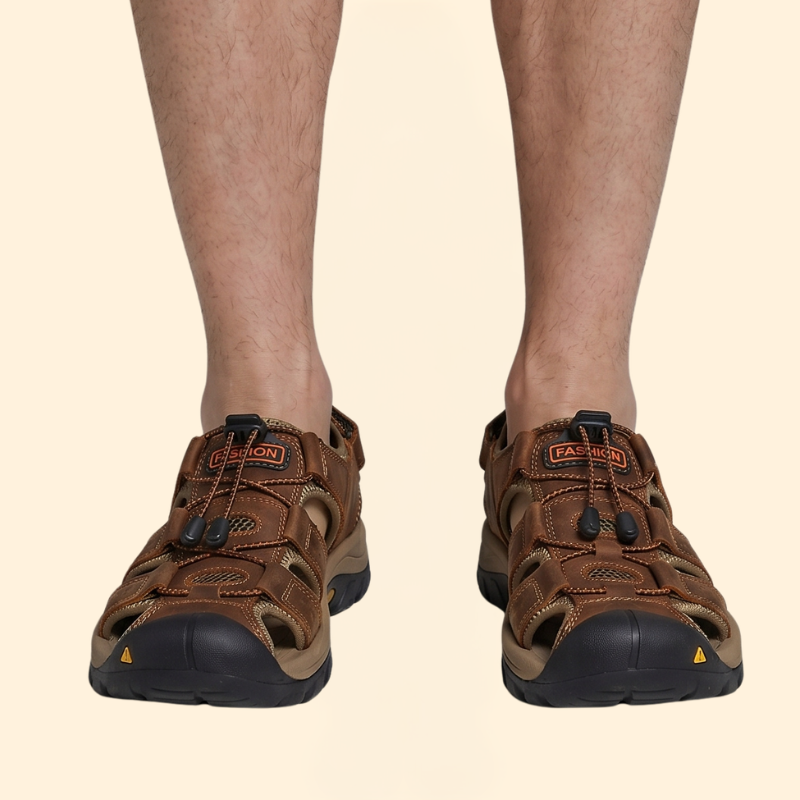 Men’s Fisherman Sandals | Breathable Casual Comfort | Steven & Levon