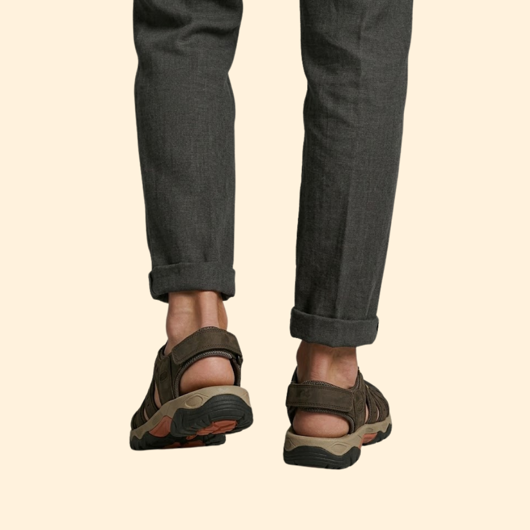 Men’s Outdoor Sandals | Hiking & Walking Shoes | Breathable Adjustable Comfort | Steven & Levon
