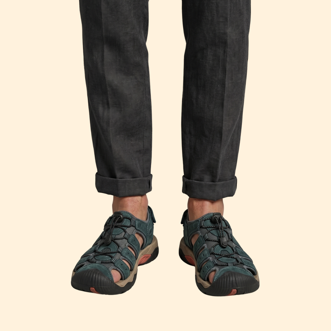 Men’s Outdoor Sandals | Hiking & Walking Shoes | Breathable Adjustable Comfort | Steven & Levon