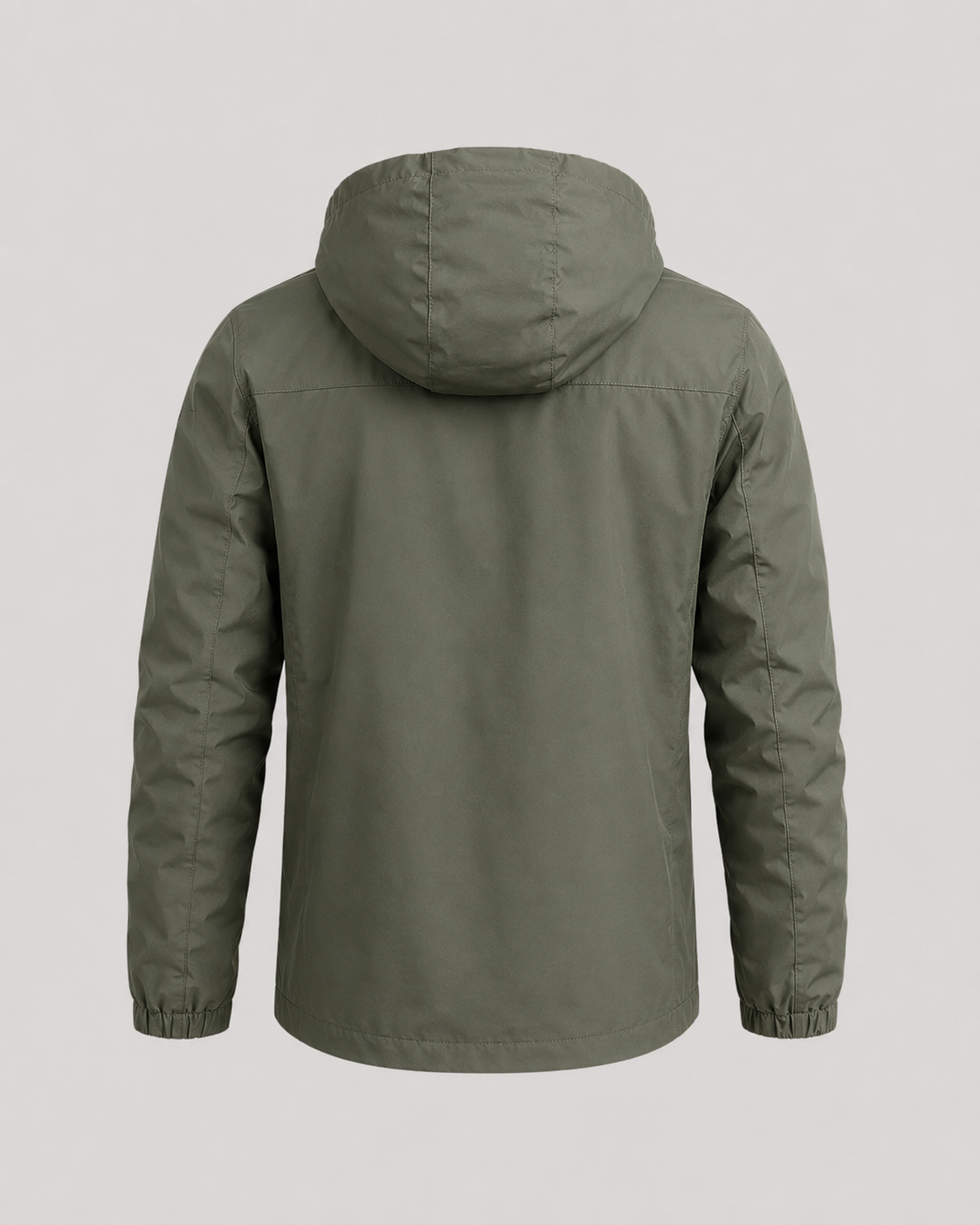 Men's Hooded Windbreaker Jacket | Lightweight | Zip Front | Water Resistant | Outdoor Outerwear | Steven & Levon