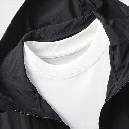 Men's Hooded Utility Vest | Lightweight | Zip Front | Multi-Pocket | Outdoor Hiking Workwear | Steven & Levon
