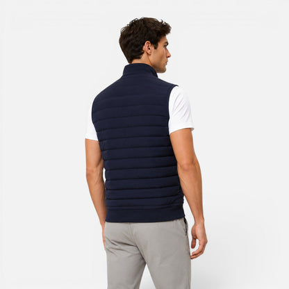 Men's Quilted Gilet Vest | Lightweight | Zip Front | Insulated | Smart Casual Outerwear | Steven & Levon
