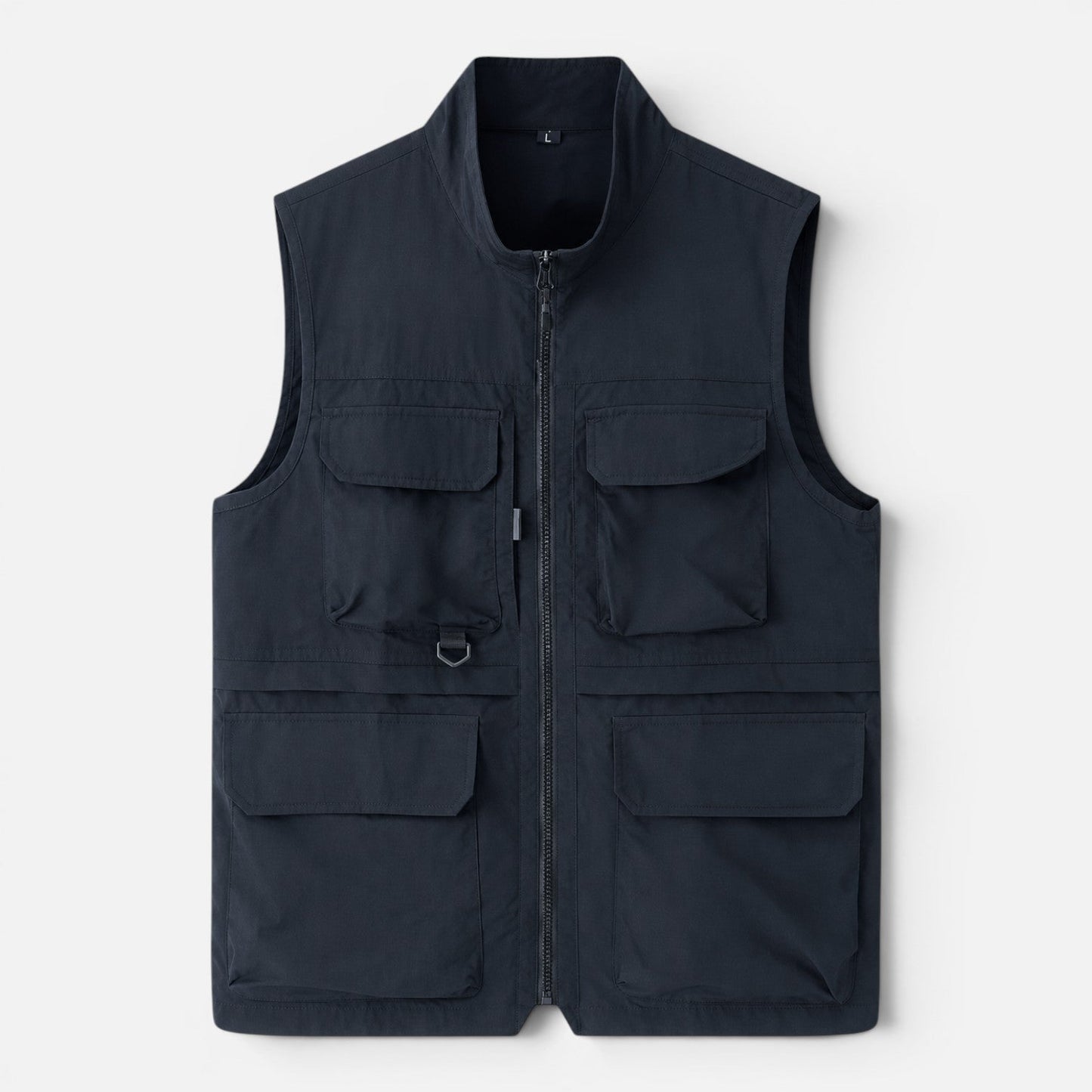 Men's Multi-Pocket Utility Gilet Vest | Lightweight | Zip Front | Outdoor Fishing Workwear | Steven & Levon