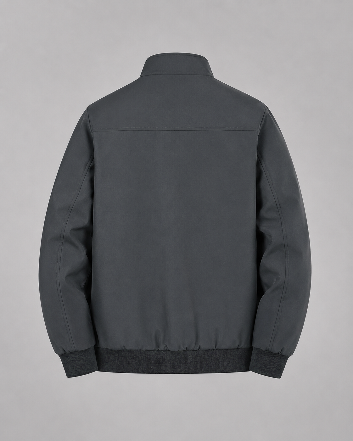 Men's Quilted Stand Collar Jacket | Lightweight Insulated | Zip Front | Smart Casual Outerwear | Steven & Levon