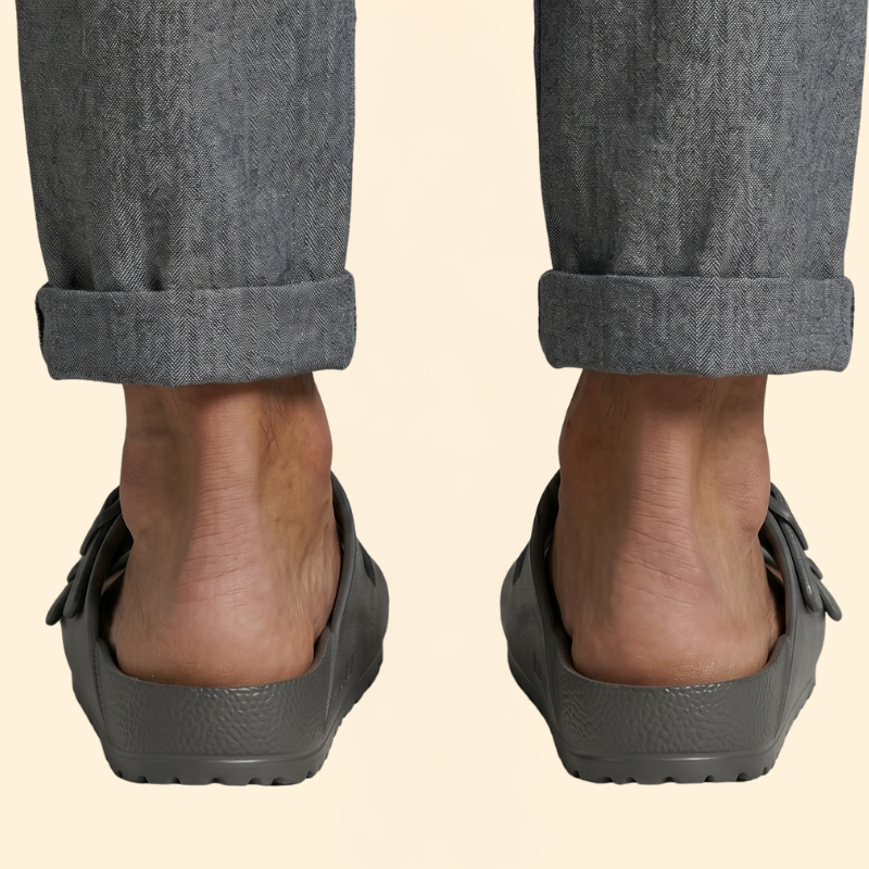 Men’s Casual Slip-On Sandals | Men | Lightweight Comfort Slides | Summer Everyday Beach Sandals | Steven & Levon