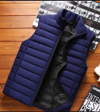 Men's Casual Bodywarmer Vest | Quilted Gilet | Zip Front | Lightweight Warm | Steven & Levon