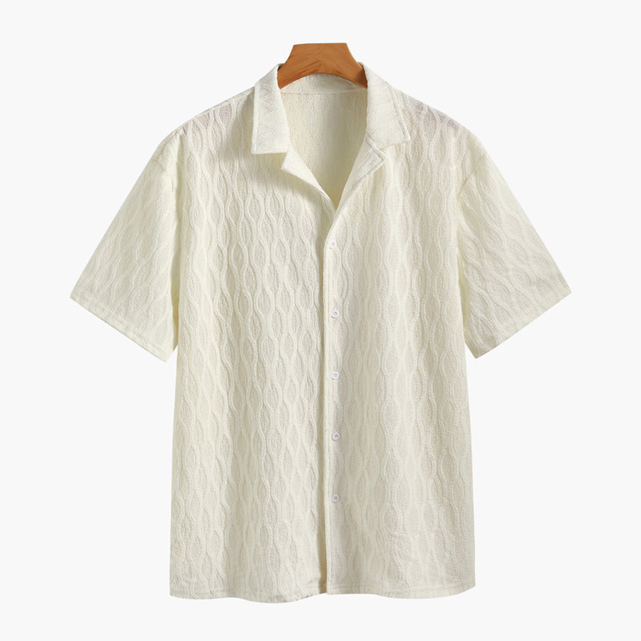 Men's Shirt & Shorts Co-Ord Set | Summer Casual Outfit | Lightweight Holiday Wear | Steven & Levon