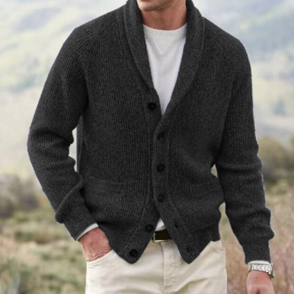 Men’s Classic Knitted Cardigan | Men | Soft Knit | Button Front | Timeless Style | Steven & Levon