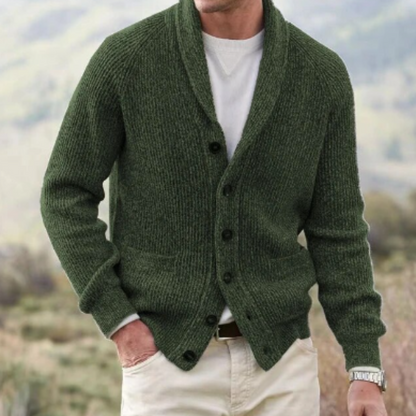 Men’s Classic Knitted Cardigan | Men | Soft Knit | Button Front | Timeless Style | Steven & Levon