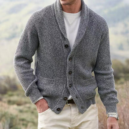 Men’s Classic Knitted Cardigan | Men | Soft Knit | Button Front | Timeless Style | Steven & Levon