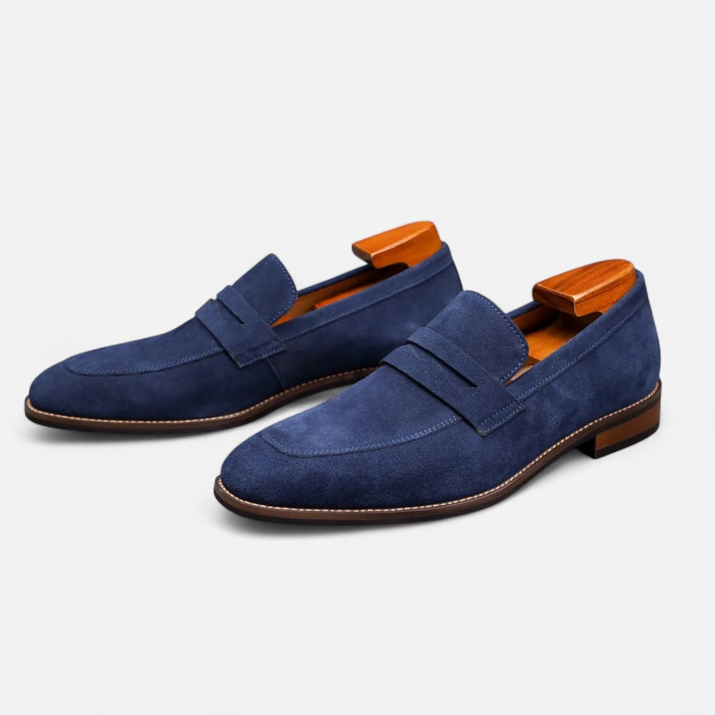 Mens Comfort Penny Loafers | Classic Slip-On Shoes | Steven & Levon