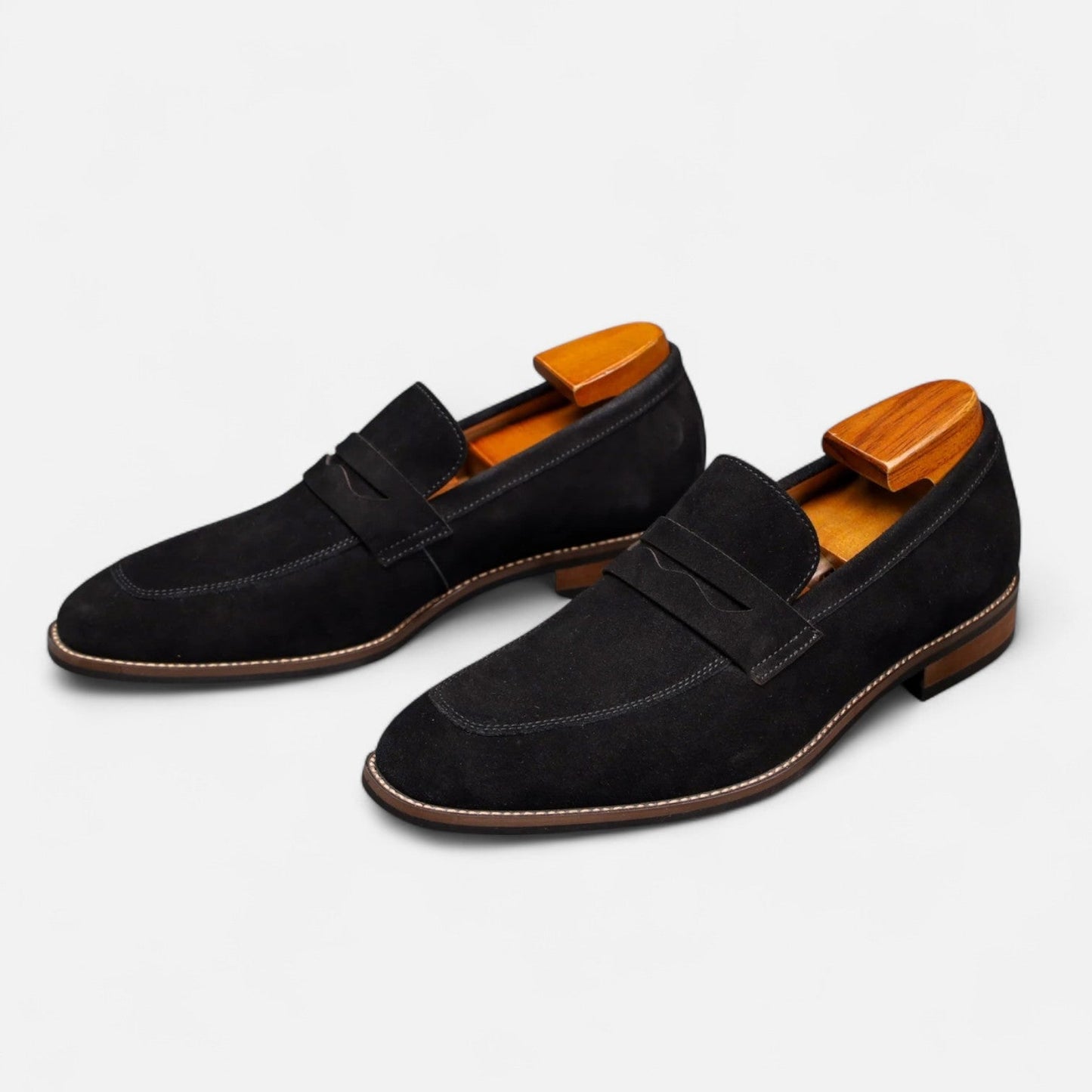 Mens Comfort Penny Loafers | Classic Slip-On Shoes | Steven & Levon