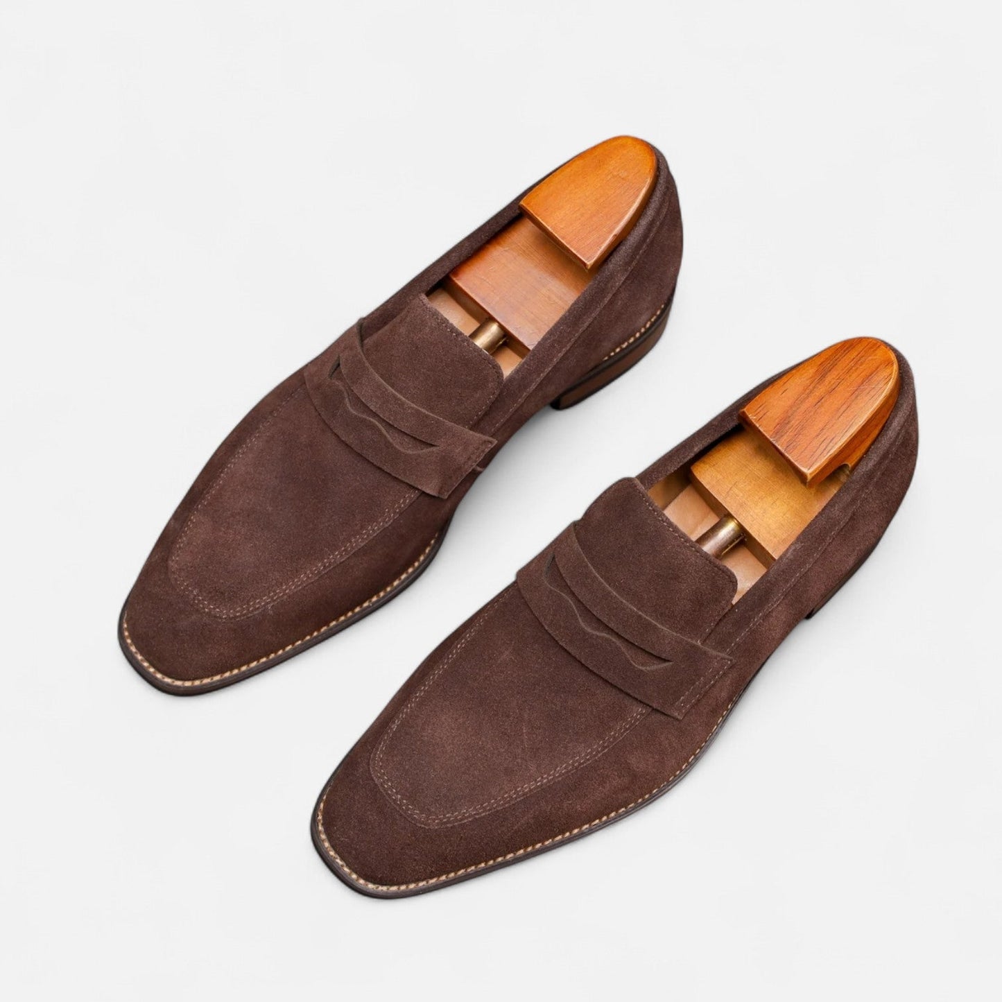 Mens Comfort Penny Loafers | Classic Slip-On Shoes | Steven & Levon