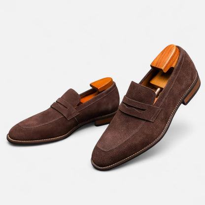 Mens Comfort Penny Loafers | Classic Slip-On Shoes | Steven & Levon